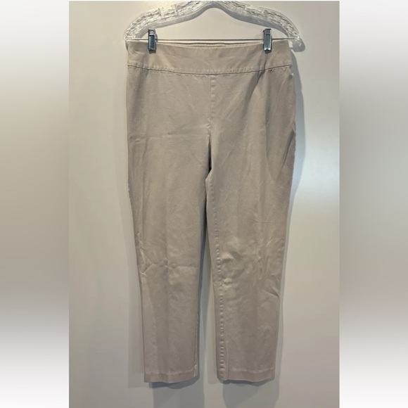 Chico’s Fabulously Slimming Pants Tan Women’s Size 1 US 8‎ (1648) - Picture 2 of 6